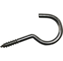 Metalen haak met schroefdraad