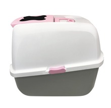 HAGEN Catit kattenbak met dak, rose/grijs-thumb-4 HAGEN Catit kattenbak met dak, rose/grijs-thumb-4
