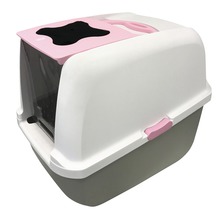 HAGEN Catit kattenbak met dak, rose/grijs-thumb-2 HAGEN Catit kattenbak met dak, rose/grijs-thumb-2