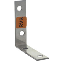 Metalen hoekverbinder met gaten voor bevestiging