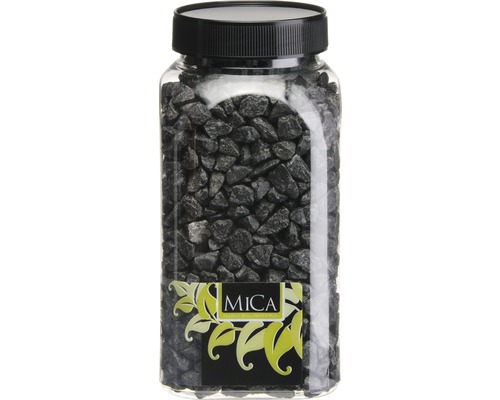 MICA Decoratiestenen, zwart, 1 kg