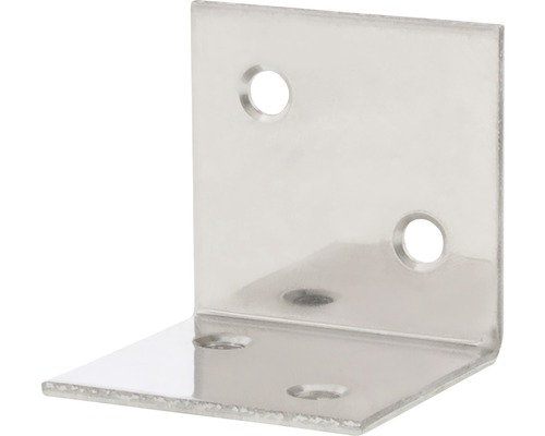 STARX Versterkingshoek 40x40x40 mm RVS Metalen hoekverbinding met bevestigingsgaten