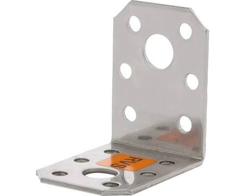 STARX Versterkingshoek 50x50x35 mm RVS Hoekverbinder van metaal met meerdere gaten voor schroeven