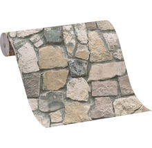 A.S. CRÉATION Papierbehang 6924-12 natuursteen beige/grijs-thumb-2 A.S. CRÉATION Papierbehang 6924-12 natuursteen beige/grijs-thumb-2
