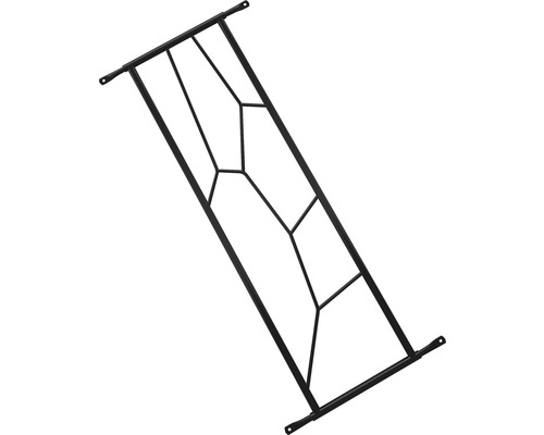 Metalen vensterbankrooster voor inbraakpreventie