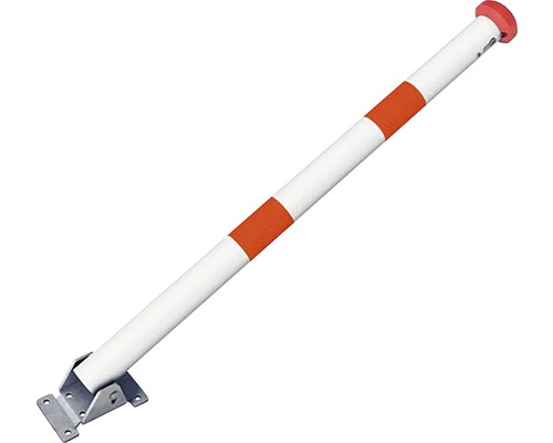 Afsluitpaal met bodemplaat voor het beveiligen van gebieden