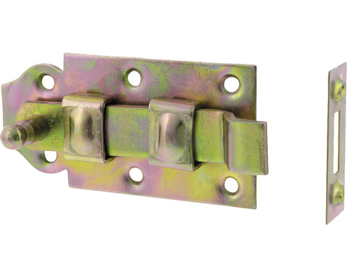 Metalen grendel met tegenhanger