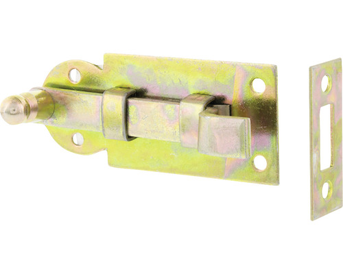 Schuifgrendel met tegenplaat