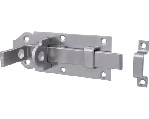 Rechte grendel van metaal met tegenstuk