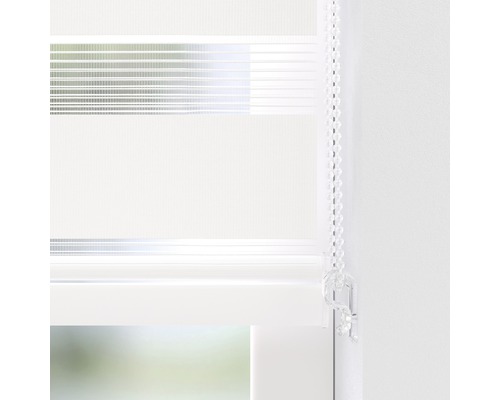 Detailopname van een rolgordijn met kettingbediening