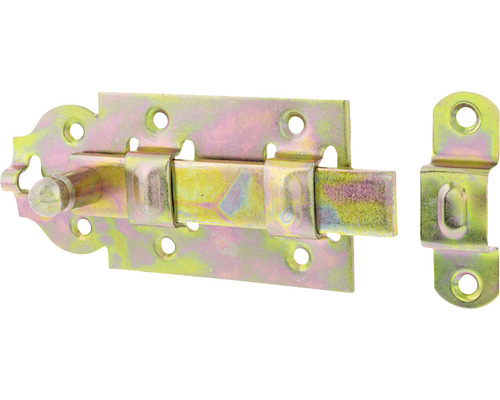 Metalen deurvergrendeling met bevestigingsmateriaal