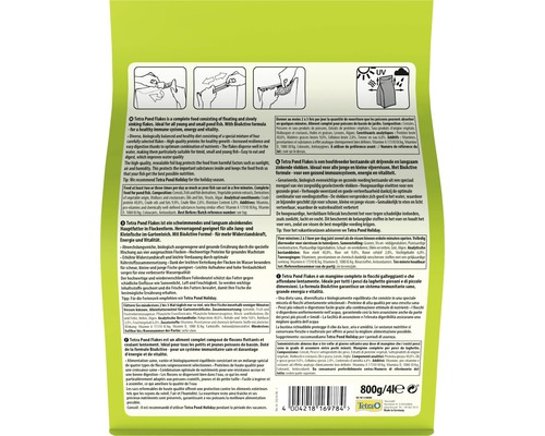 Tetra Pond Flakes hoofdvoeding in vlokvorm voor tuinvijver