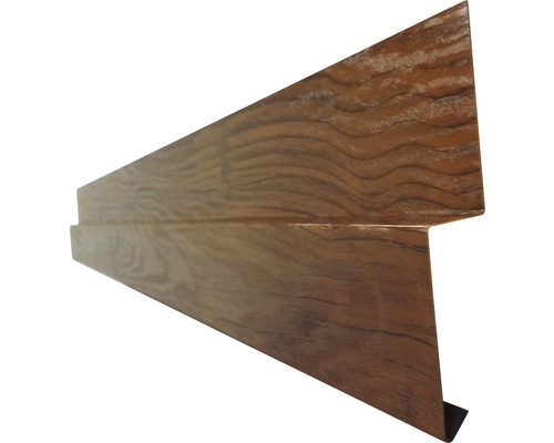 PRECIT Bodemplaat voor H12 wandpanelen, golden oak, 1000x51x15 x