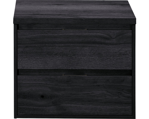 Hangende wastafelonderkast met twee laden