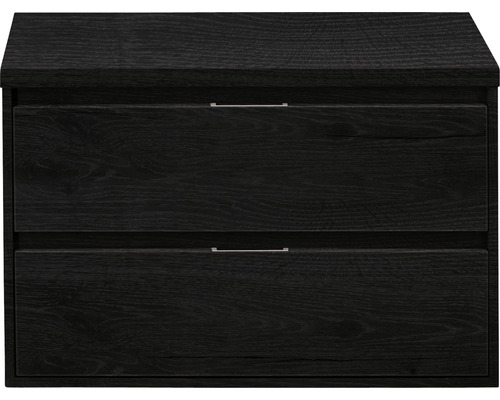 Hangende wastafelonderkast met twee laden voor de badkamer