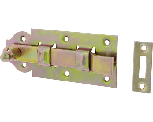 Metalen schuifgrendel met tegenstuk