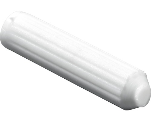 HETTICH Deuvel kunststof 6x30 mm wit, 50 stuks Plastic plug