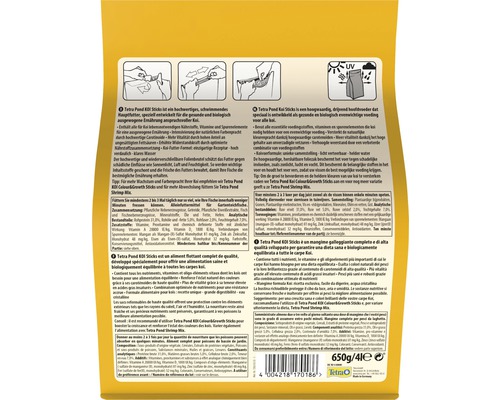 Tetra Pond Koi Sticks, hoofdvoer voor koi