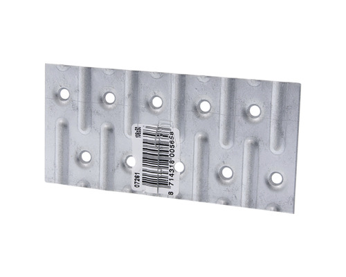 Metalen verbindingsplaat met gaten