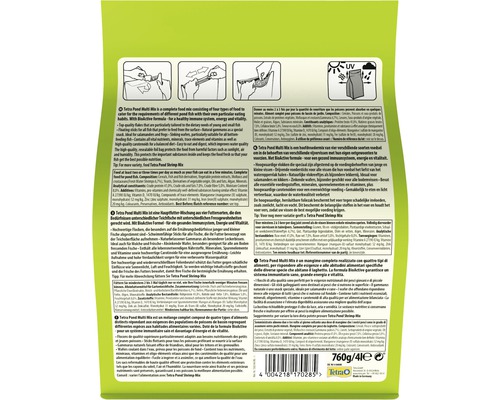 Tetra Pond Multi Mix visvoer verpakking