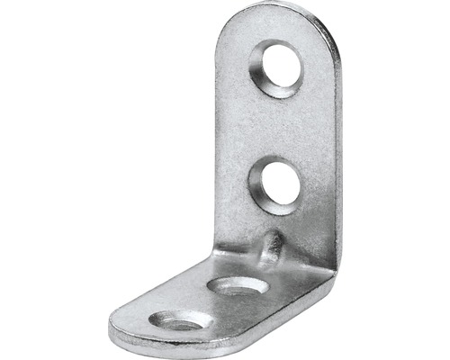 HETTICH Stoelhoek 30x30x15 mm verzinkt, 20 stuks Metalen hoekverbinder met bevestigingsgaten