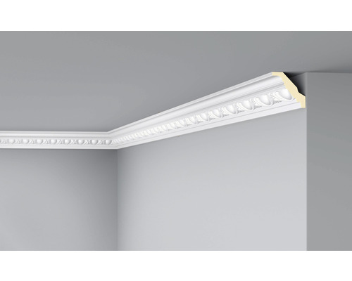 DECOFLAIR Sierlijst plafond F3 5,5x5,5x200 cm Kamerplafond met sierlijst