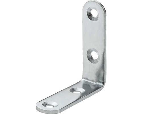 HETTICH Stoelhoek 50x50x15 mm verzinkt, 20 stuks Hoekverbinder met gaten voor bevestiging