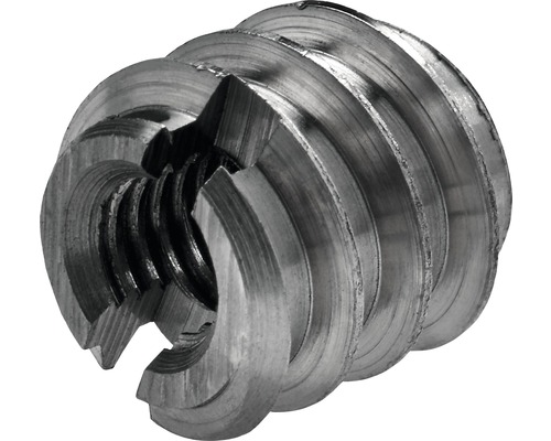 HETTICH Inschroefmoer M5 8 mm, 100 stuks Metalen inschroefmoer