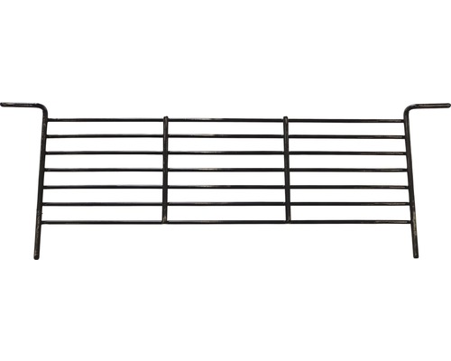 Metalen rooster als opzetstuk voor een vuurton