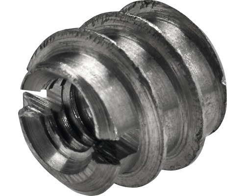 HETTICH Inschroefmoer M4 6 mm, 100 stuks Inschroefmoer van metaal