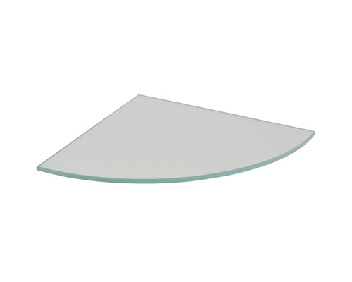 DURALINE Wandpaneel glas CSR kwartrond 25x25 cm - 6 mm helder
