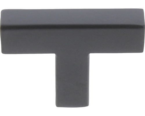 STARX Meubelknop T-model vierkant 12x12x50 mm zwart