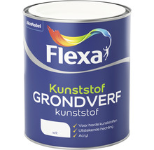 FLEXA Grondverf kunststof acryl wit 750 ml