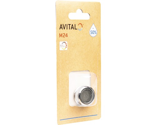 Avital M24 straalregelaar in verpakking