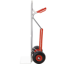 Stalen steekwagen met twee wielen