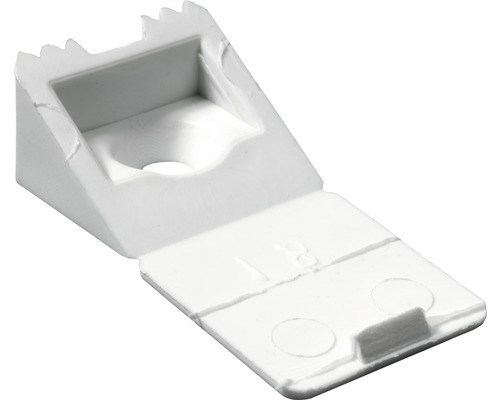 HETTICH Stabilisator 16x16 mm wit, 50 stuks Kunststof wig voor de montage van terrasplanken