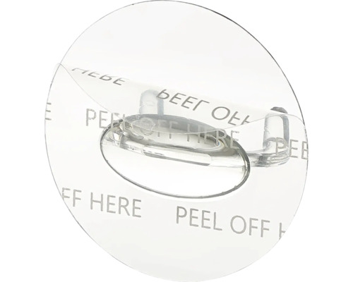 Transparante zelfklevende haak voor wandmontage