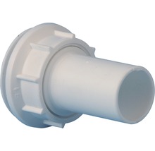 Kunststof slangconnector voor sanitaire installaties