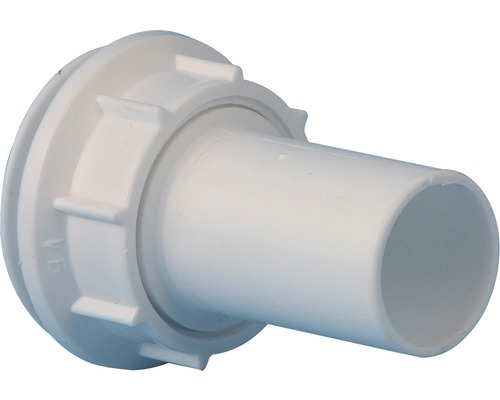 Kunststof slangconnector voor sanitaire installaties