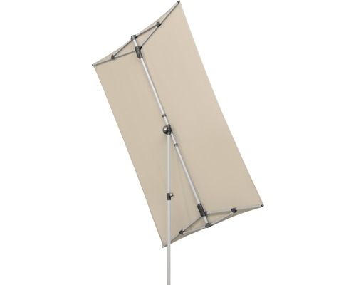 Rechthoekige parasol met metalen frame