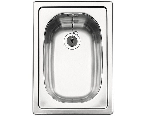 Roestvrijstalen spoelbak met afvoerset