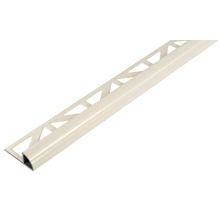 DURAL Kwartrond-profiel Durondell DRAC 1250 aluminium pergamon, lengte 300 cm hoogte 12,5 mm