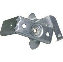 Metalen bevestigingsclip met gaten voor montage