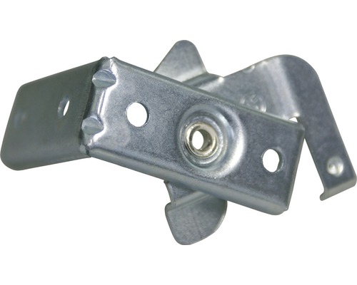 Metalen bevestigingsclip met gaten voor montage