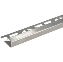 DURAL Vierkant-profiel Squareline DPSE 125-SF RVS, lengte 300 cm hoogte 12,5 mm