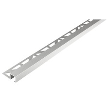 DURAL Vierkant-profiel Squareline DPSAE 90 alu geëloxeerd zilver, lengte 300 cm hoogte 9 mm