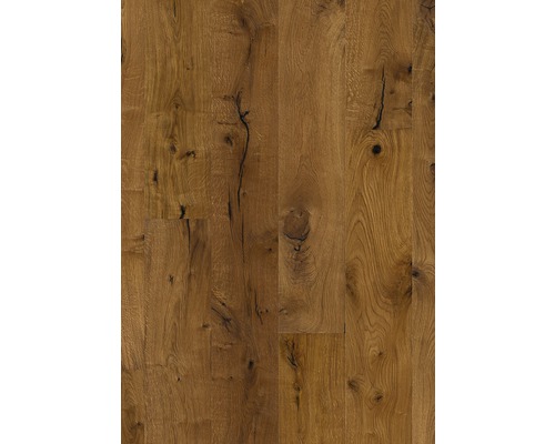 Close-up van eiken parketvloer