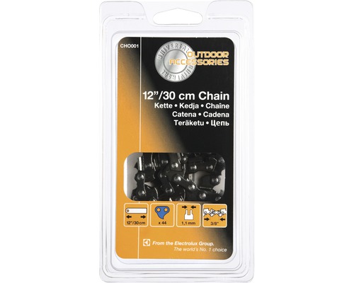 Ketting van 12 inch of 30 centimeter in verpakking