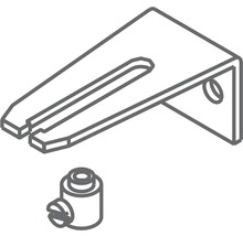 Steun met schroef voor bevestiging