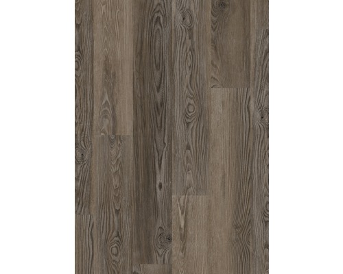 Detailopname van een vinylvloer met houtlook.